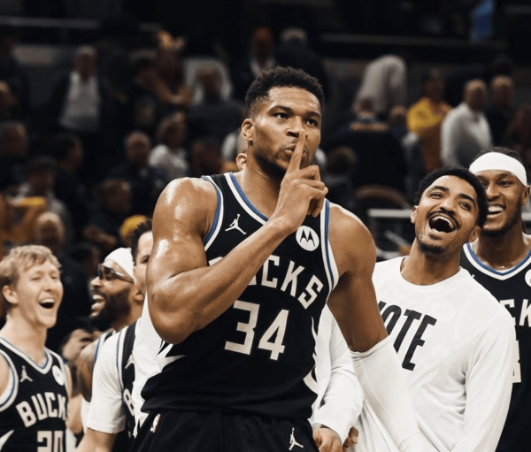 五五策略 字母哥本赛季每分钟得1.04分, 与张伯伦并列历史第一